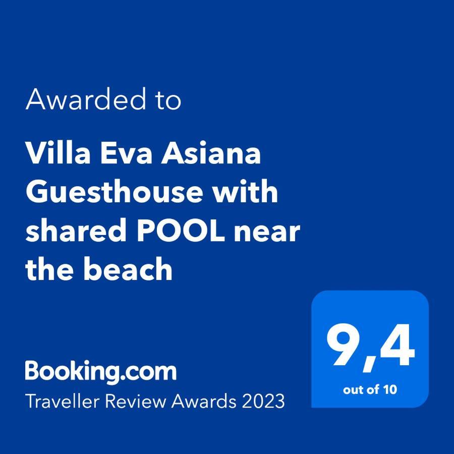 Villa Eva Asiana Guesthouse With Shared Pool เบนิสซา ภายนอก รูปภาพ